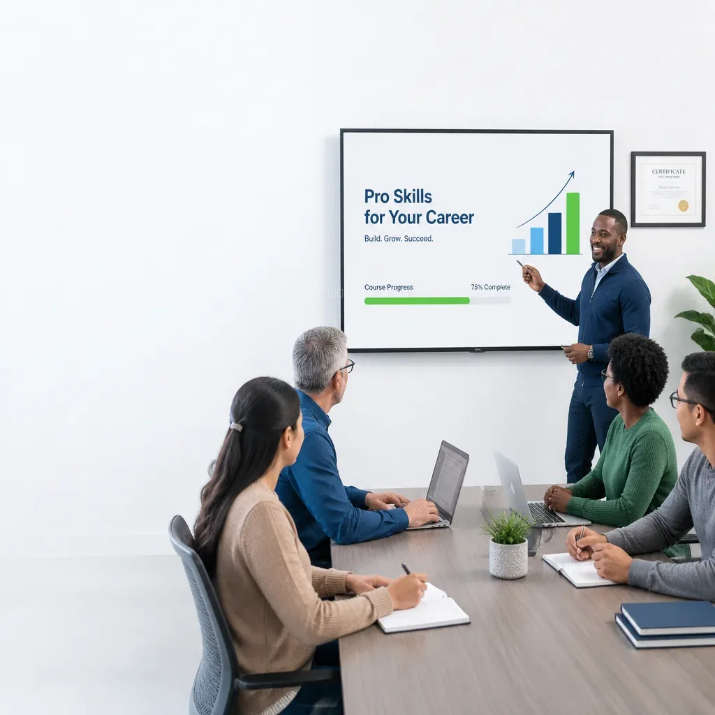 Mentoria prática com equipe em workshop de capacitação